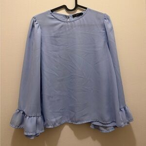 Light Blue Women's Blouse